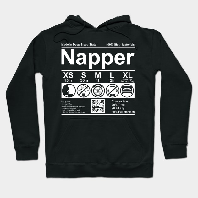 Napper Label Hoodie by NMdesign